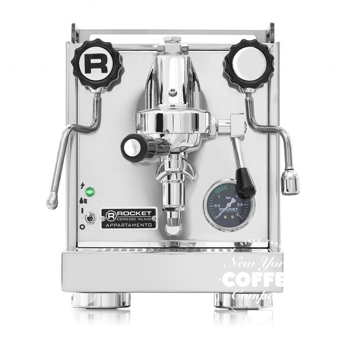 Rocket Appartamento Nera White Espresso Machine