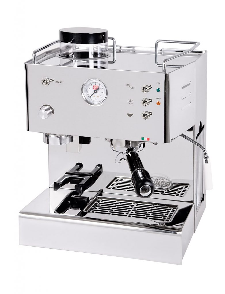 Kávovar Quick Mill Pegaso 03035 s integrovaným mlýnkem na espresso