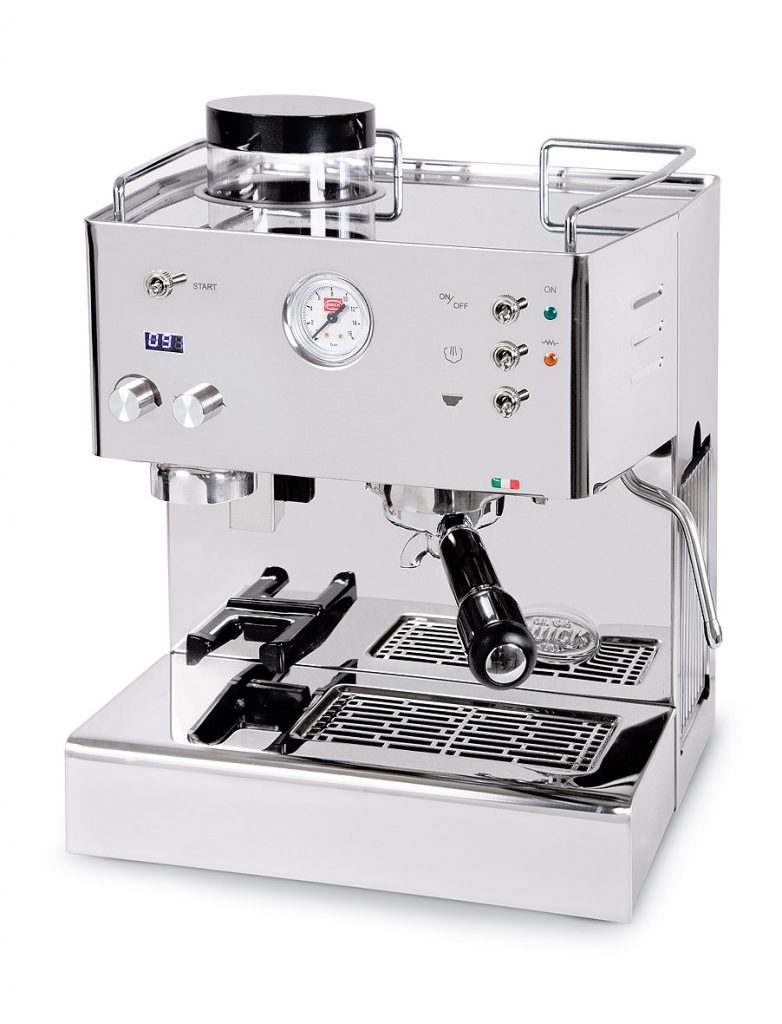 Kávovar na espresso Quick Mill Pegaso PID 03035 s integrovaným mlýnkem na kávu